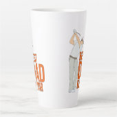 Bester Vater unter Par Milchtasse (Vorderseite)