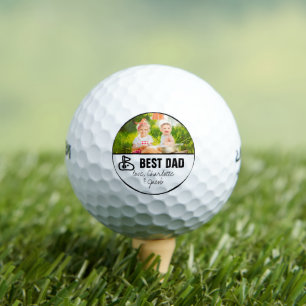 Bester Vater   Vatertag Foto Golf Balls Golfball