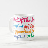 Bester Vater | Vatertag Kaffeetasse (Vorderseite Links)