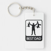 Bester Vater - Vatertag Schlüsselanhänger (Vorderseite)