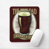Bester Vater verdient einen Stout Mousepad (Mit Mouse)