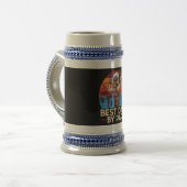 Bester Vater von Par Bierglas (Vorderseite Links)
