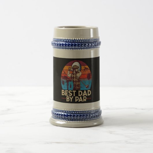 Bester Vater von Par Bierglas (Mittel)