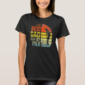 Bester Vater von Par Daddy Vatertag 2022 Golf T-Shirt