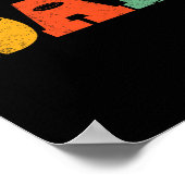 Bester Vater Von Par Disc Golf Vater Flying Disc G Poster (Ecke)
