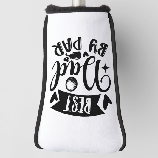 Bester Vater von Par: Ein Tribut an Golf Lover Golf Headcover (Rotieren 90)