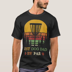 Bester Vater von Par Funny Retro Vintag Frisbee Go T-Shirt