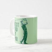 Bester Vater von Par Kaffeetasse (Vorderseite Links)