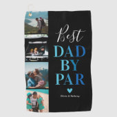 Bester Vater von Par l Fathers Day Foto Golf Handt Golfhandtuch (Vorderseite)