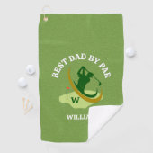 Bester Vater von Par Personalisiert Herren Golf Ha Golfhandtuch (Insitu)