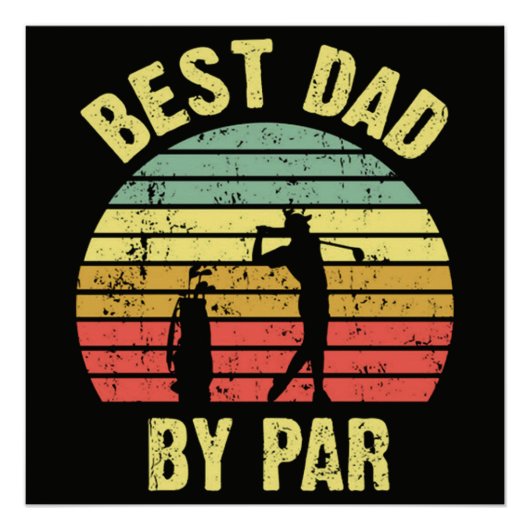 Bester Vater von Par Poster (Vorderseite)