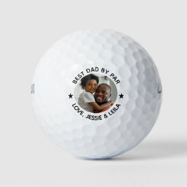 Bester Vater von Par Stars Vatertag Foto Golfball