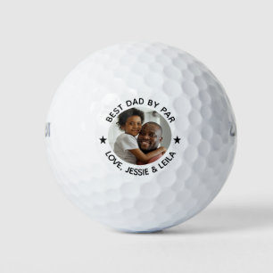 Bester Vater von Par Stars Vatertag Foto Golfball