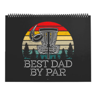 Bester Vater von Par Vater Disc Golf Kalender