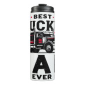 Bester Vater von Truckin jemals in Amerika Thermosbecher (Vorderseite)