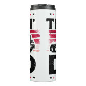 Bester Vater von Truckin jemals in Amerika Thermosbecher (Rückseite)