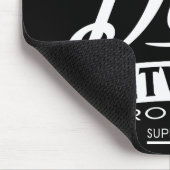 Bester Vater von Twins Pro Dept. Super Vater Mousepad (Ecke)