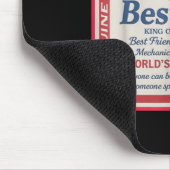 Bester Vater Weltweit Bester Griller Vatertag  Mousepad (Ecke)