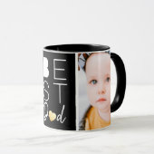 Bester Vater Zwei Foto Back Tasse (VorderseiteRechts)