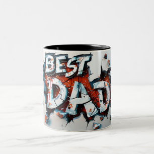 Bester Vater Zweifarbige Tasse