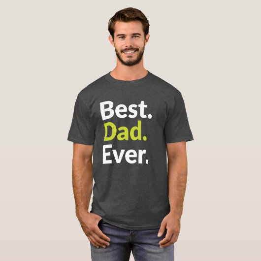 Bester Vati überhaupt T-Shirt (Vorne ganz)