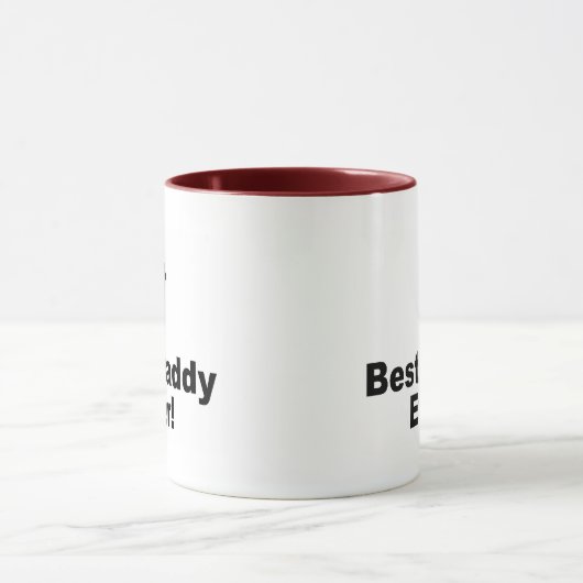 Bester Vati überhaupt Tasse (Zentrum)