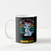 Bester veganer Katzenmutter-becher Kaffeetasse (Links)