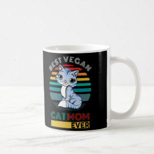 Bester veganer Katzenmutter-becher Kaffeetasse
