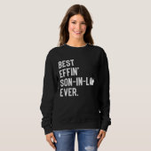 Bester verdammter Schwiegersohn ever Sweatshirt (Vorne ganz)