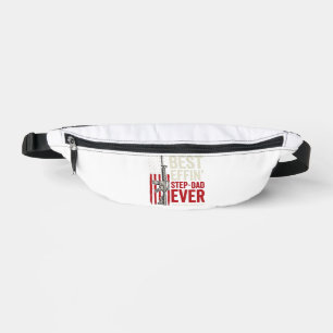 Bester verdammter Stiefvater ever Patrioten Vintag Bauchtasche