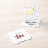 Bester verdammter Stiefvater überhaupt Patriotisch Untersetzer (Vor Ort)