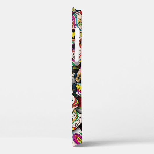 Bester Verkauf von Zucker-Schädelmuster Case-Mate iPhone Hülle (Rückseite / Links)