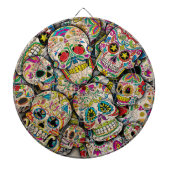 Bester Verkauf von Zucker-Schädelmuster Dartscheibe (vorne)