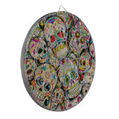 Bester Verkauf von Zucker-Schädelmuster Dartscheibe (Vorderseite Links)