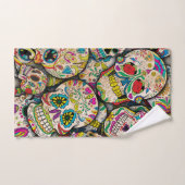 Bester Verkauf von Zucker-Schädelmuster Handtuch (Handtuch)