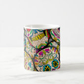 Bester Verkauf von Zucker-Schädelmuster Kaffeetasse (Mittel)