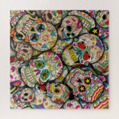 Bester Verkauf von Zucker-Schädelmuster Puzzle (Horizontal)