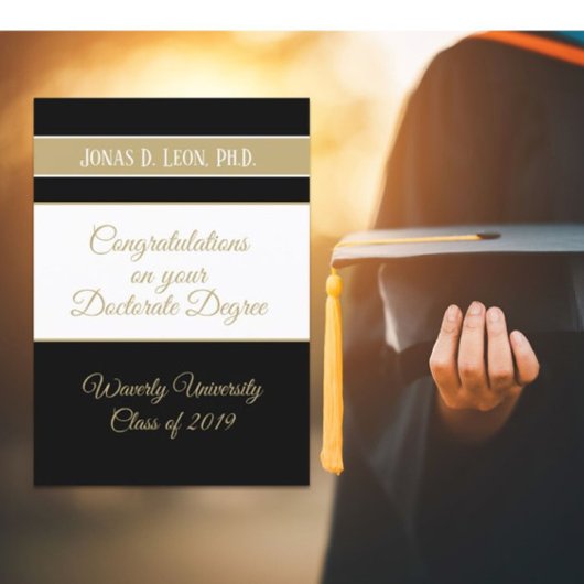 Bester Verkäufer! Doctorate Abschluss Card (Ph.D.) Karte