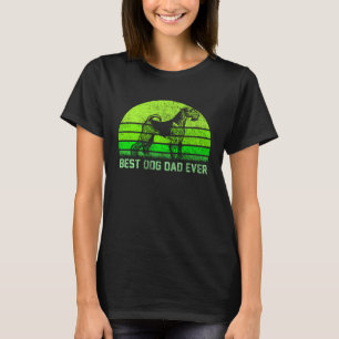 Bester Vintage-Airedale-Terrier-Hundepapa überhaup T-Shirt