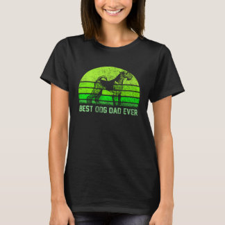 Bester Vintage-Airedale-Terrier-Hundepapa überhaup T-Shirt