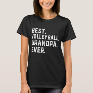 Bester Volleyball Opa je für Männer Vatertag T-Shirt