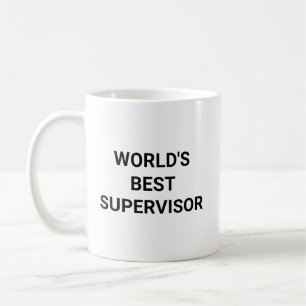 Bester Vorgesetzter der Welt Lustiges Karrierenges Kaffeetasse