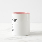 Bester Vorgesetzter der Welt Zweifarbige Tasse (Mittel)