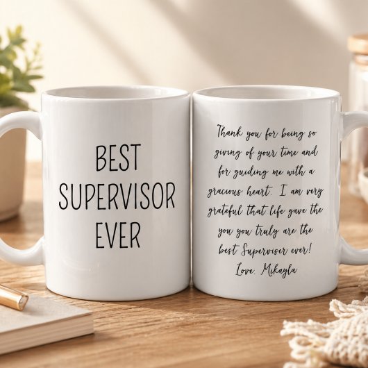 Bester Vorgesetzter überhaupt Herzlichen Dank Tass Tasse