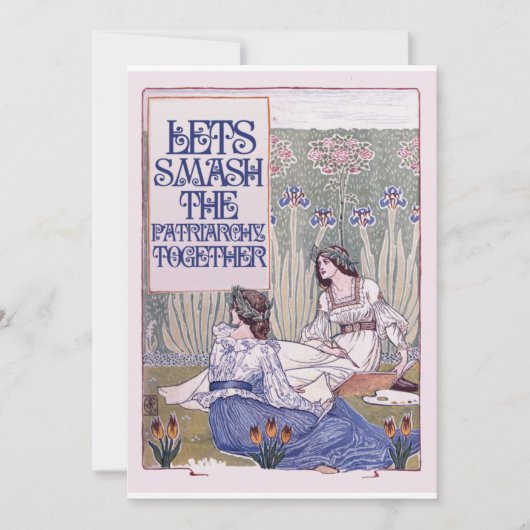 Bester weiblicher Freund Einladung (Vorderseite)