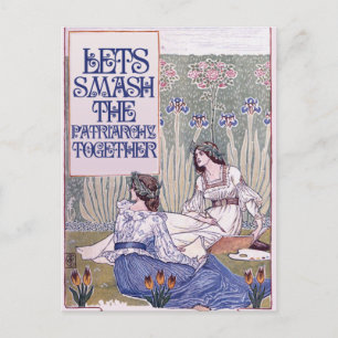 Bester weiblicher Freund Feiertagspostkarte