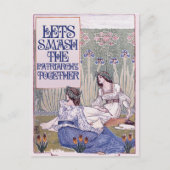 Bester weiblicher Freund Postkarte (Vorderseite)