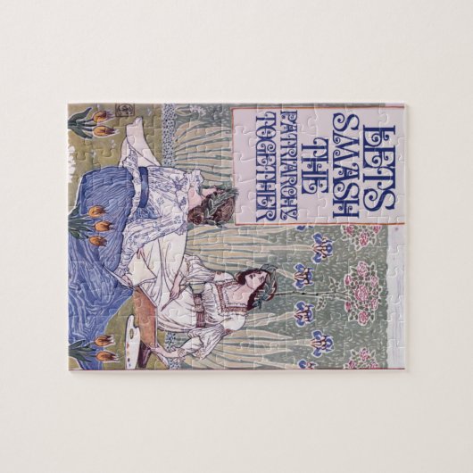 Bester weiblicher Freund Puzzle (Horizontal)