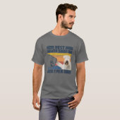 Bester weich beschichteter Wheaten Terrier Vater j T-Shirt (Vorne ganz)