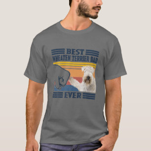 Bester weich beschichteter Wheaten Terrier Vater j T-Shirt